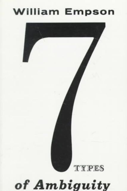 Produktbild: Seven Types of Ambiguity