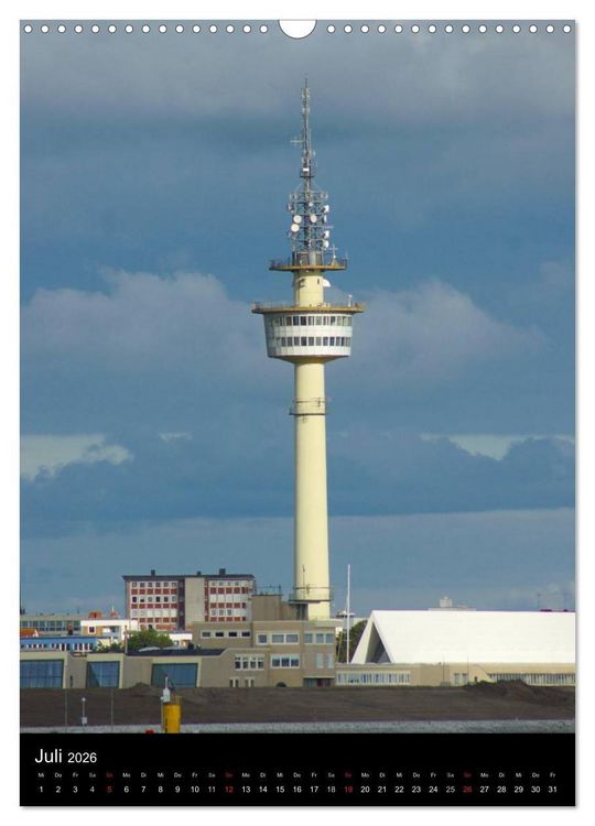 Produktbild: Bremerhaven an der Nordsee (Wandkalender 2026 DIN A3 hoch), CALVENDO Monatskalender