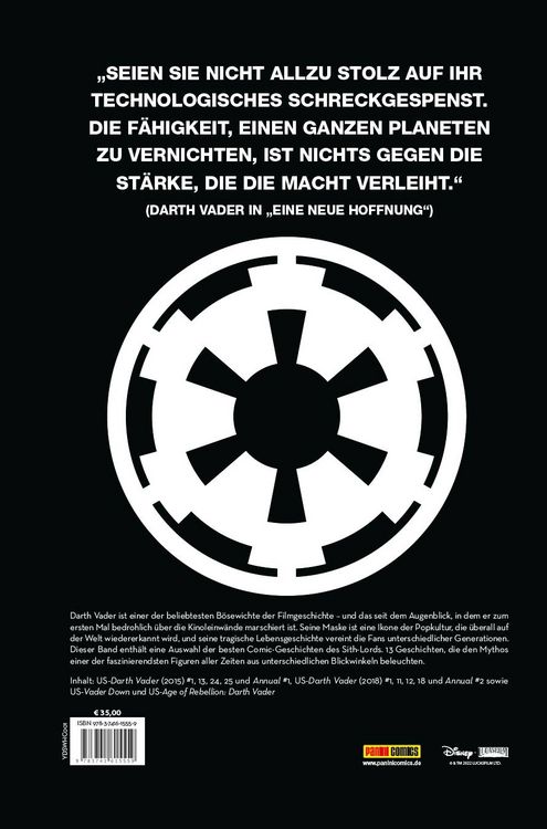Produktbild: Star Wars: Darth Vader Anthologie
