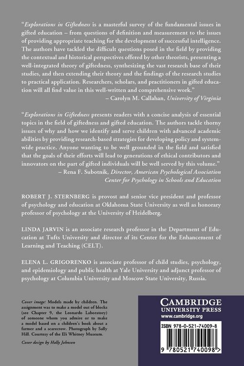 Produktbild: Explorations in Giftedness
