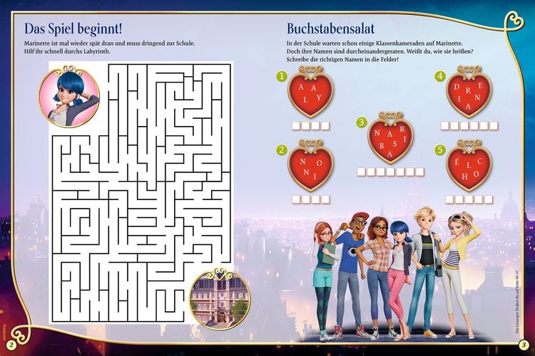 Produktbild: Miraculous: Ladybug & Cat Noir Der Film: Mein gro&szlig;er R&auml;tselspa&szlig;