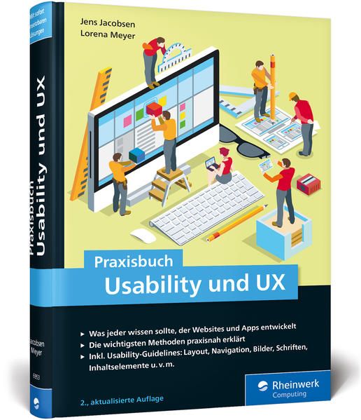 Produktbild: Praxisbuch Usability und UX