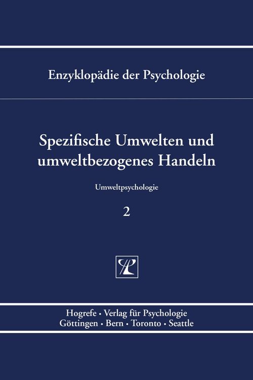 Produktbild: Spezifische Umwelten und umweltbezogenes Handeln