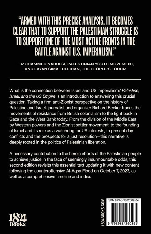 Produktbild: Palestine, Israel, and the US Empire