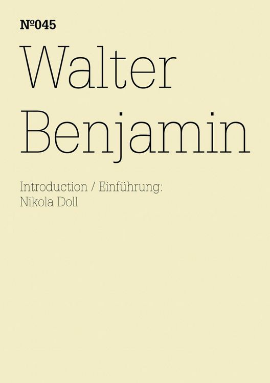 Produktbild: Walter Benjamin