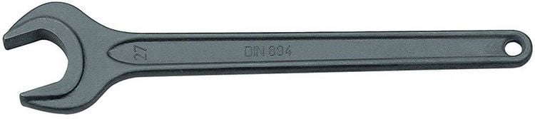 Produktbild: Einmaulschl&uuml;ssel 894 SW 65mm L.528mm stahlgrau m.Aufh&auml;ngeloch GEDORE