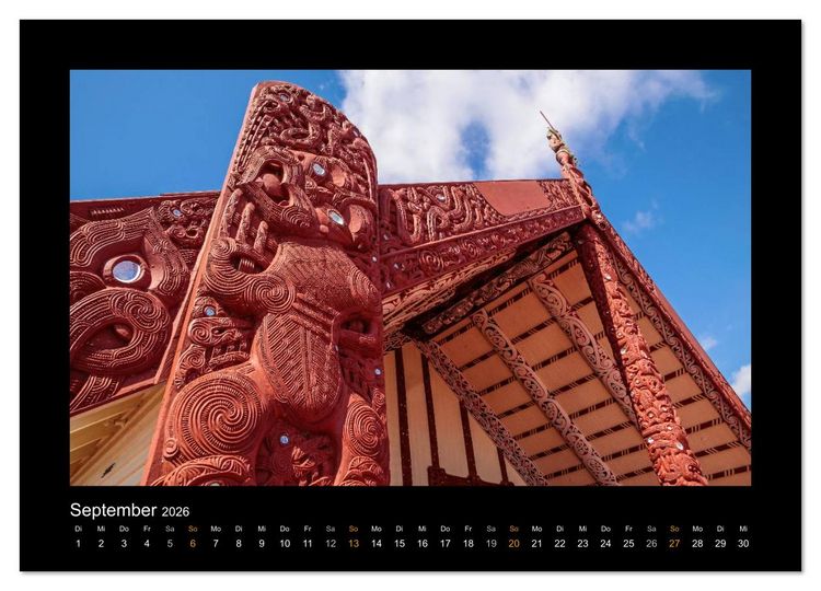 Produktbild: Eine Reise durch Neuseeland (Wandkalender 2026 DIN A2 quer), CALVENDO Monatskalender