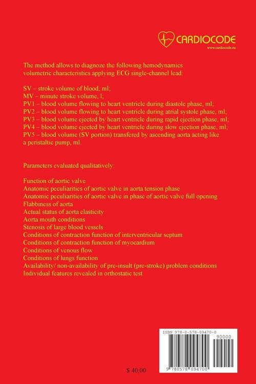 Produktbild: Theoretical Principles of Heart Cycle Phase Analysis