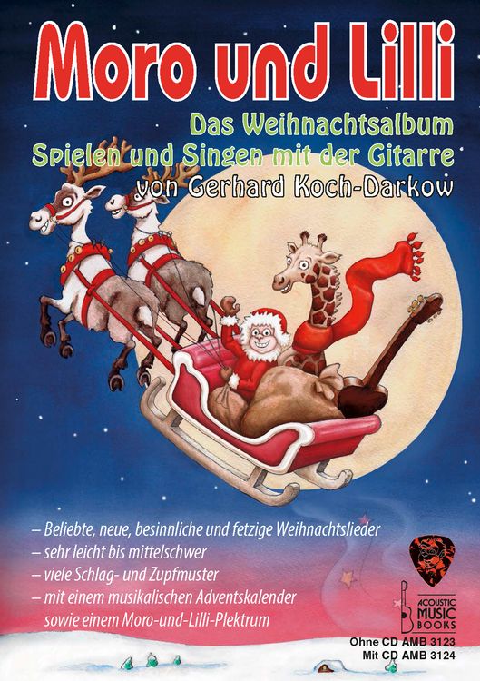 Produktbild: Moro und Lilli. Das Weihnachtsalbum. Ohne CD