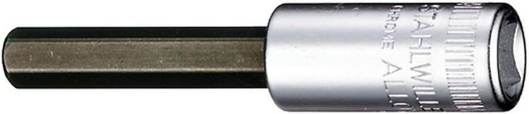 Produktbild: Stahlwille 44A 9/64 01450009 1/4" (6.3 mm) Schraubendrehereinsatz 9/64" 1/4" (6.3 mm)