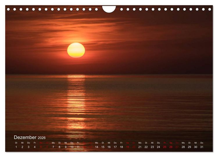 Produktbild: Insel Hiddensee - Wildromantisch unber&uuml;hrt (Wandkalender 2026 DIN A4 quer), CALVENDO Monatskalender
