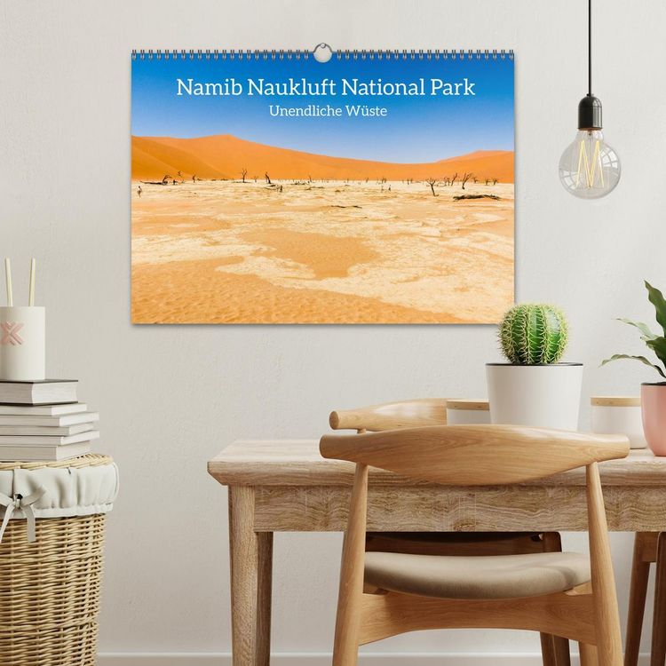 Produktbild: Namib Naukluft National Park - Unendliche W&uuml;ste (Wandkalender 2026 DIN A3 quer), CALVENDO Monatskalender