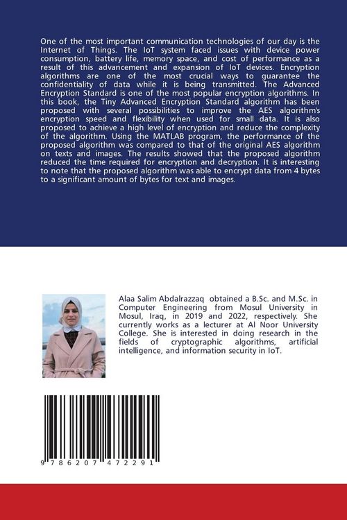 Produktbild: Advanced Encryption Standard Improvement for Internet of Things