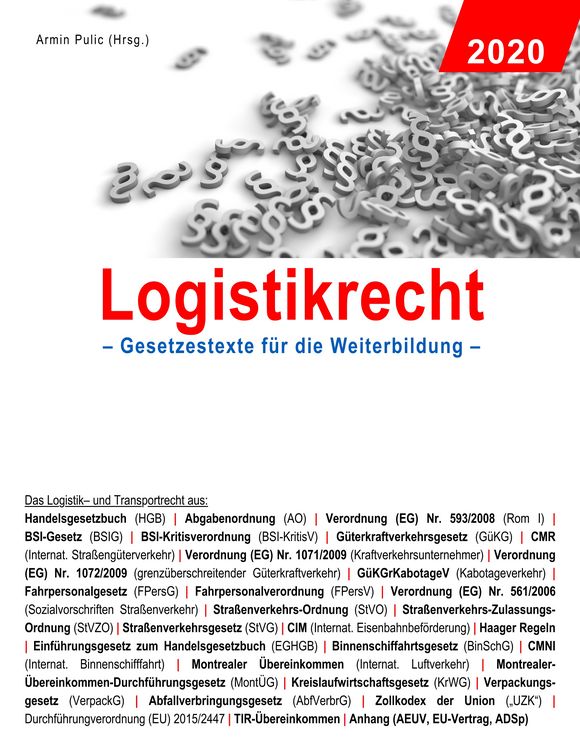 Produktbild: Logistikrecht 2020