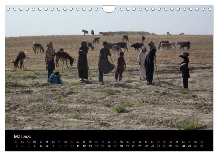 Produktbild: Afghanistan (Wandkalender 2026 DIN A4 quer), CALVENDO Monatskalender