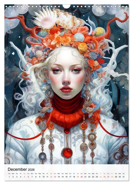 Produktbild: Femme Finesse (Wall Calendar 2026 DIN A3 portrait), CALVENDO 12 Month Wall Calendar