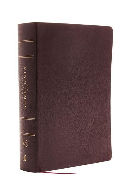Produktbild: KJV, The King James Study Bible, Bonded Leather, Burgundy, Red Letter, Full-Color Edition