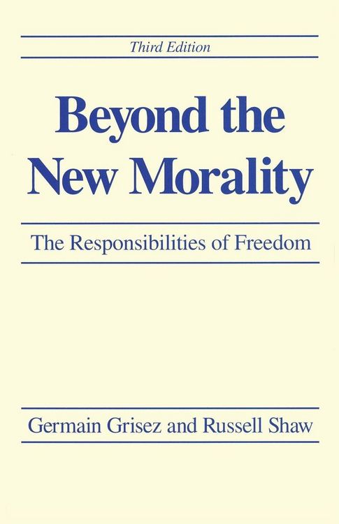 Produktbild: Beyond the New Morality