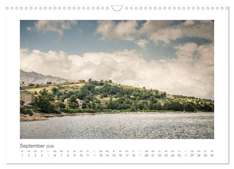 Produktbild: Die Sch&ouml;nheit Korsikas (Wandkalender 2026 DIN A3 quer), CALVENDO Monatskalender