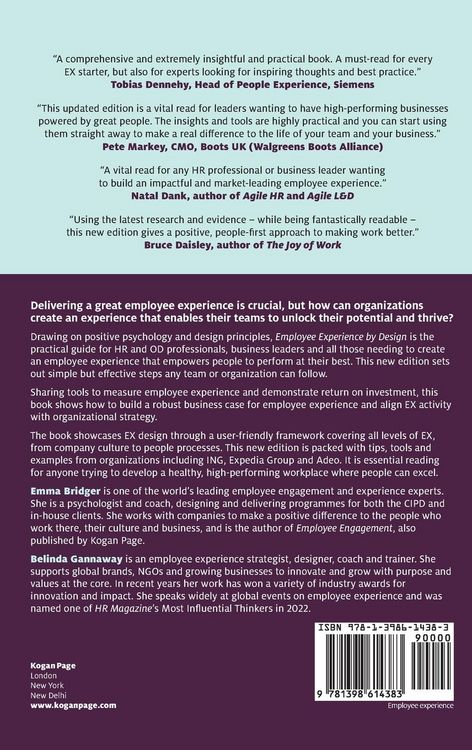 Produktbild: Employee Experience by Design