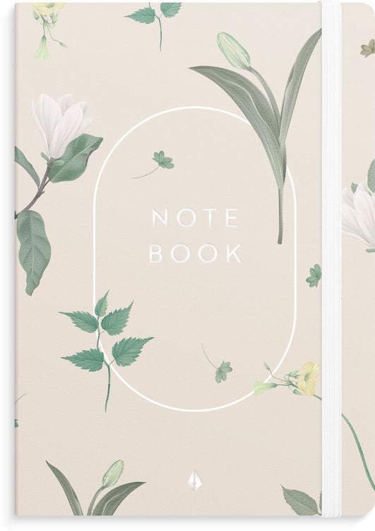 Produktbild: Burde Notizbuch Deluxe A5 Floral