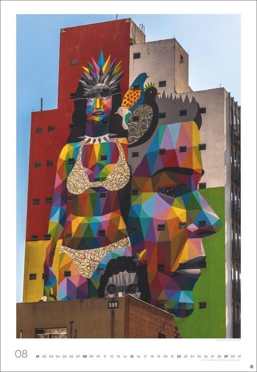 Produktbild: Streetart Posterkalender 2027