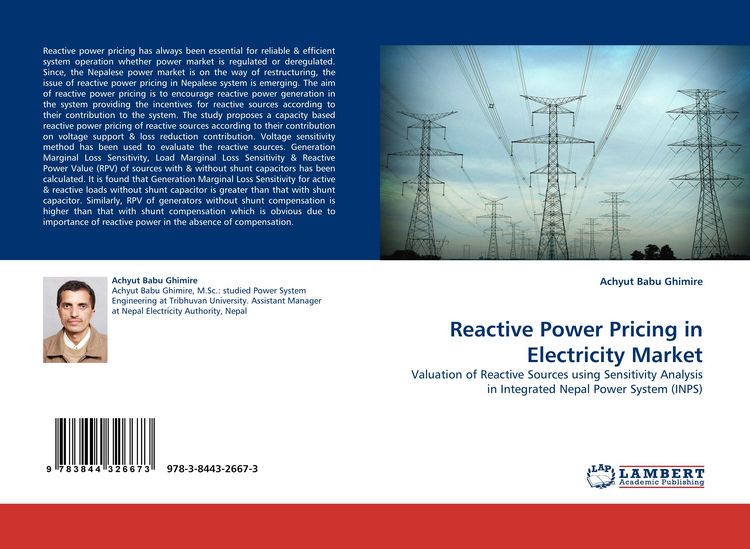 Produktbild: Reactive Power Pricing in Electricity Market