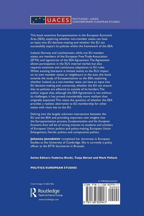 Produktbild: Europeanization and the European Economic Area