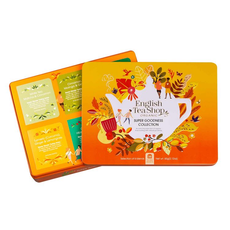 Produktbild: BIO  Tee 36 Beutel Super Goodness Metalldose