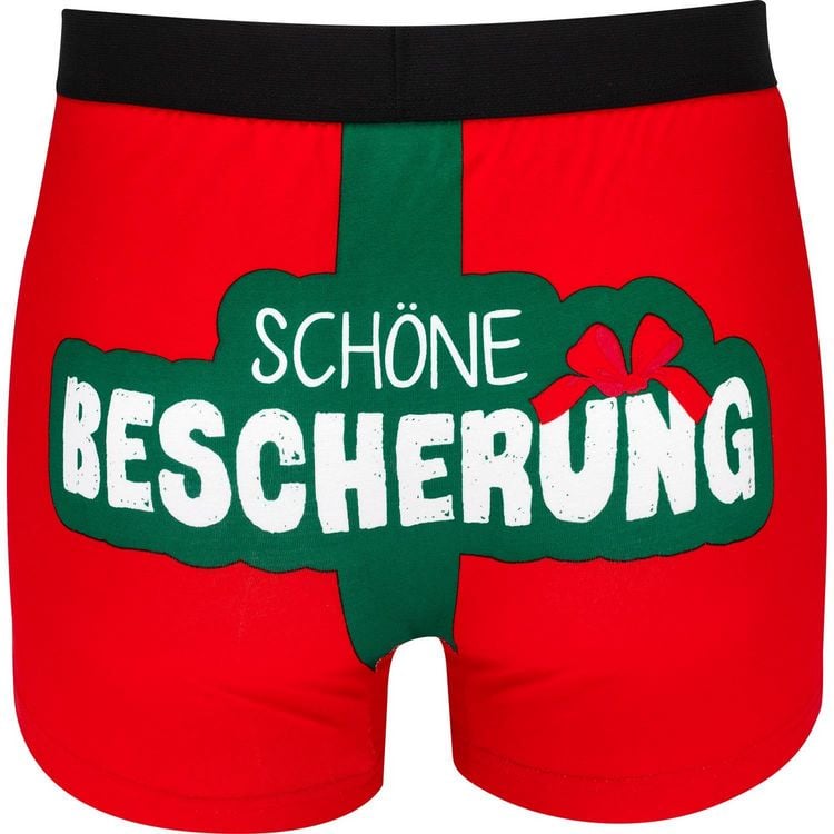 Produktbild: Boxer Motiv Bescherung