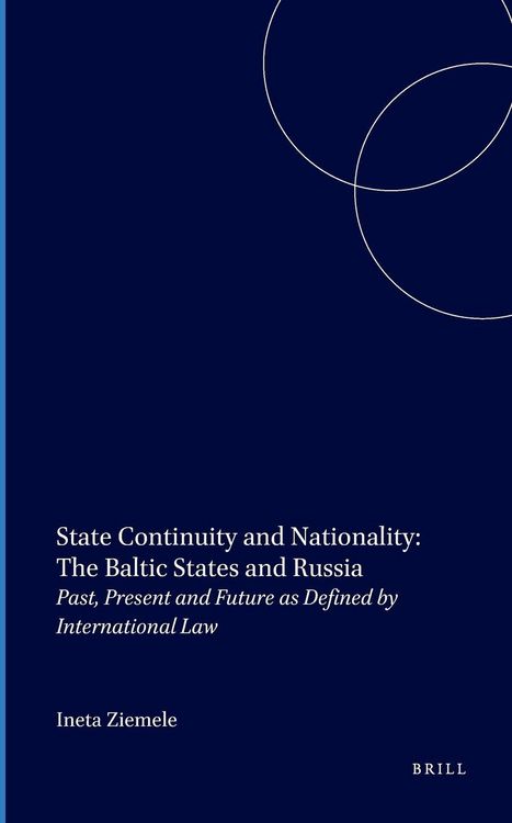 Produktbild: State Continuity and Nationality