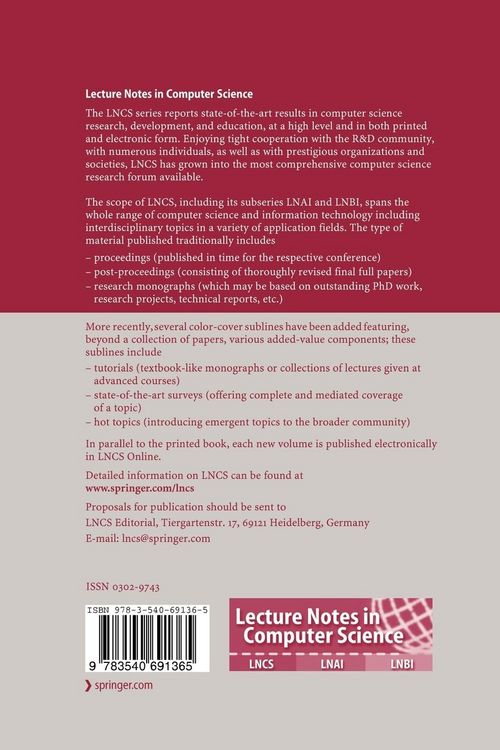 Produktbild: Intelligence and Security Informatics