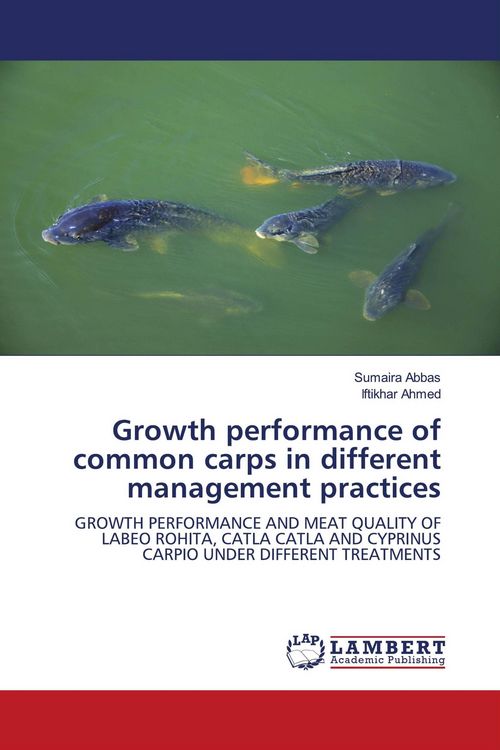 Produktbild: Growth performance of common carps in different management practices