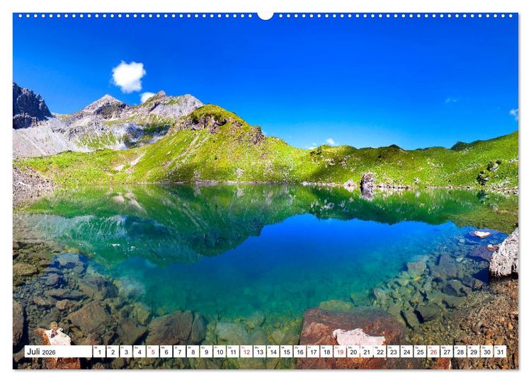 Produktbild: Gr&uuml;&szlig;e aus Untertauern (Wandkalender 2026 DIN A2 quer), CALVENDO Monatskalender