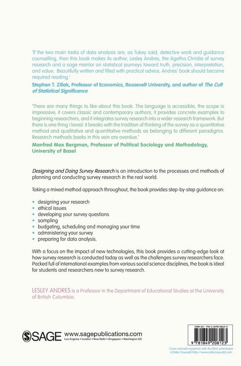 Produktbild: Designing and Doing Survey Research