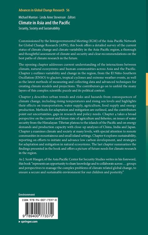 Produktbild: Climate in Asia and the Pacific
