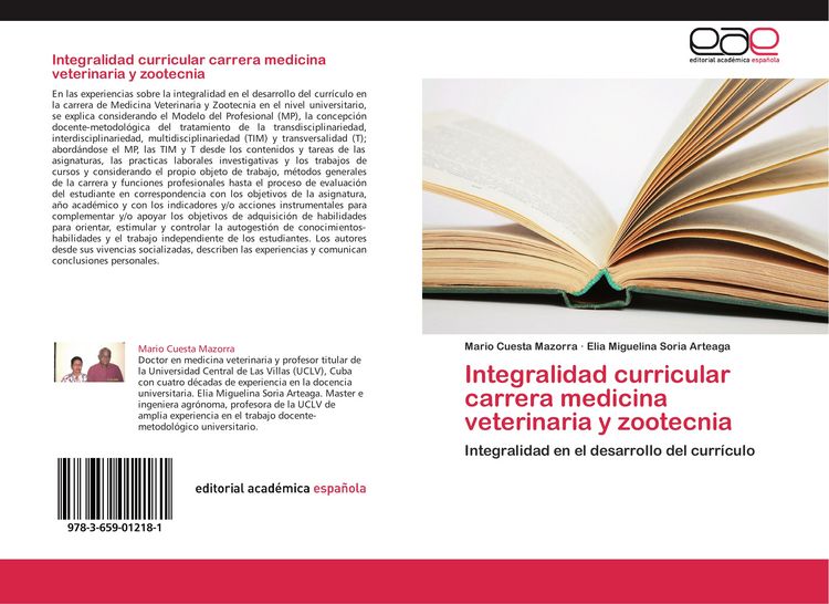 Produktbild: Integralidad curricular carrera medicina veterinaria y zootecnia