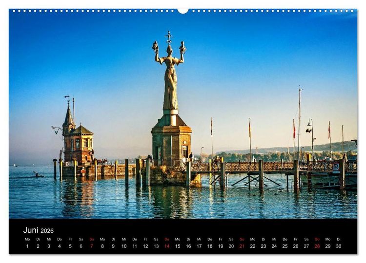 Produktbild: Konstanz Architektur (Wandkalender 2026 DIN A2 quer), CALVENDO Monatskalender