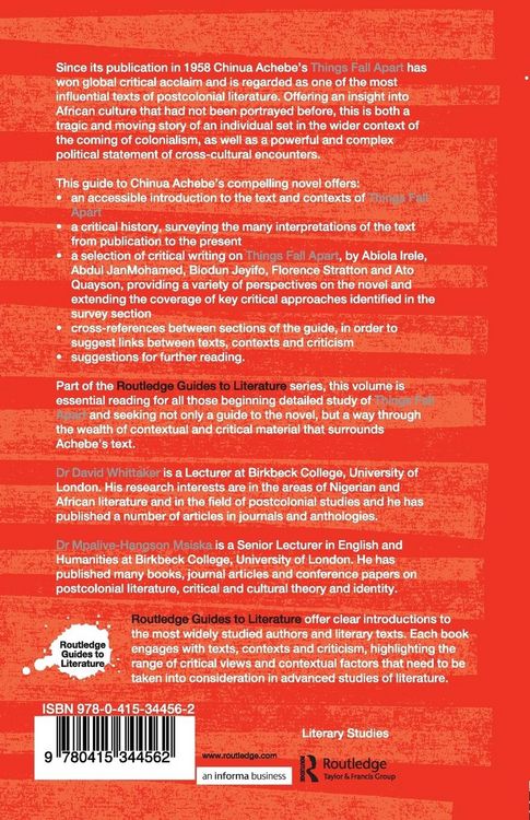 Produktbild: Chinua Achebe's Things Fall Apart