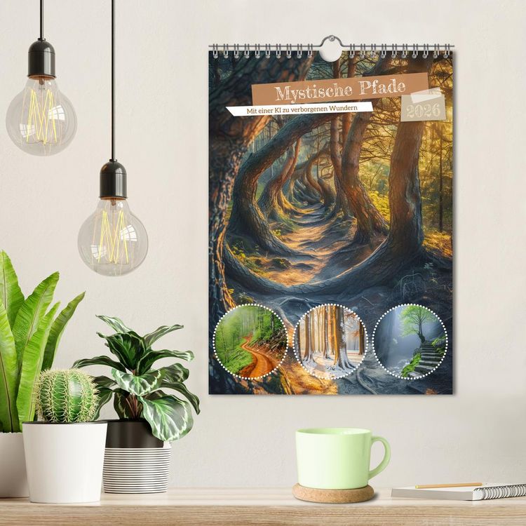 Produktbild: Mystische Pfade (Wandkalender 2026 DIN A4 hoch), CALVENDO Monatskalender