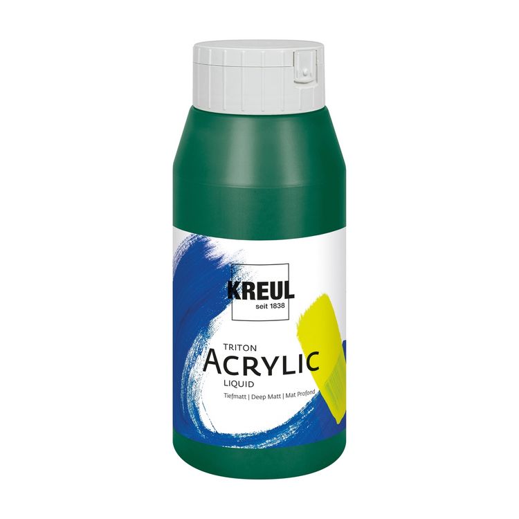 Produktbild: KREUL Acrylfarbe SOLO Goya TRITON phthalogr&uuml;n 750ml Flasche