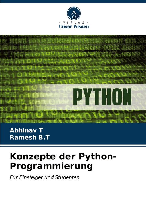 Produktbild: Konzepte der Python-Programmierung