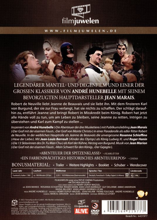 Produktbild: Im Zeichen der Lilie (Filmjuwelen)