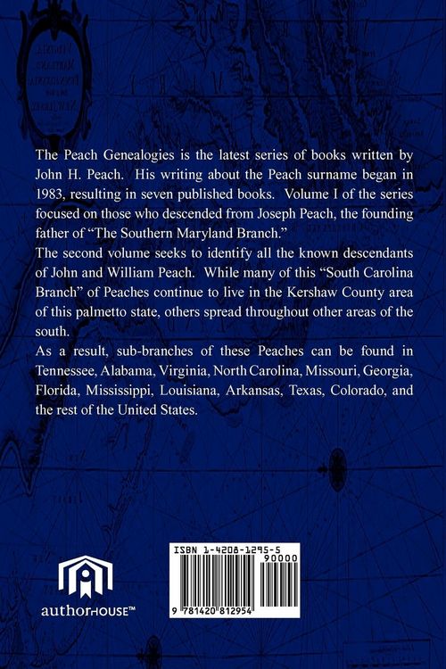 Produktbild: The Peach Genealogies