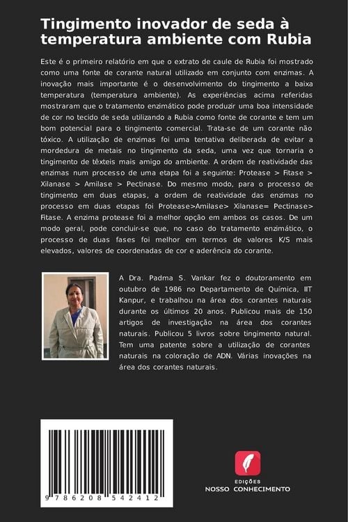 Produktbild: Tingimento inovador de seda &agrave; temperatura ambiente com Rubia