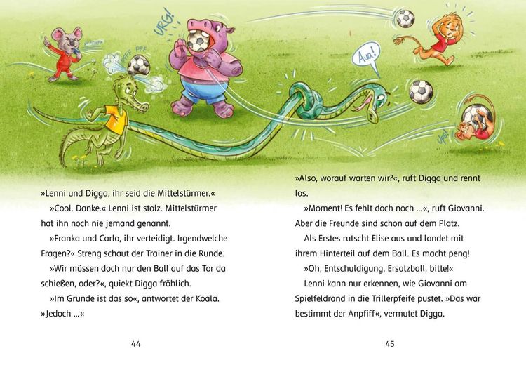 Produktbild: Olympiade der Tiere &ndash; Gut gekickt, L&ouml;we!