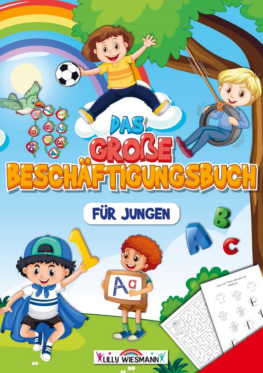 Produktbild: Das gro&szlig;e Besch&auml;ftigungsbuch f&uuml;r Jungen