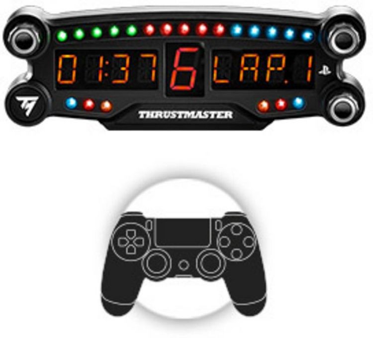Produktbild: Thrustmaster BT LED Display AddOn Lenkrad Add-On Bluetooth&reg; PlayStation 4 Schwarz