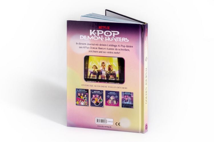 Produktbild: KPop Demon Hunters - Golden Journal