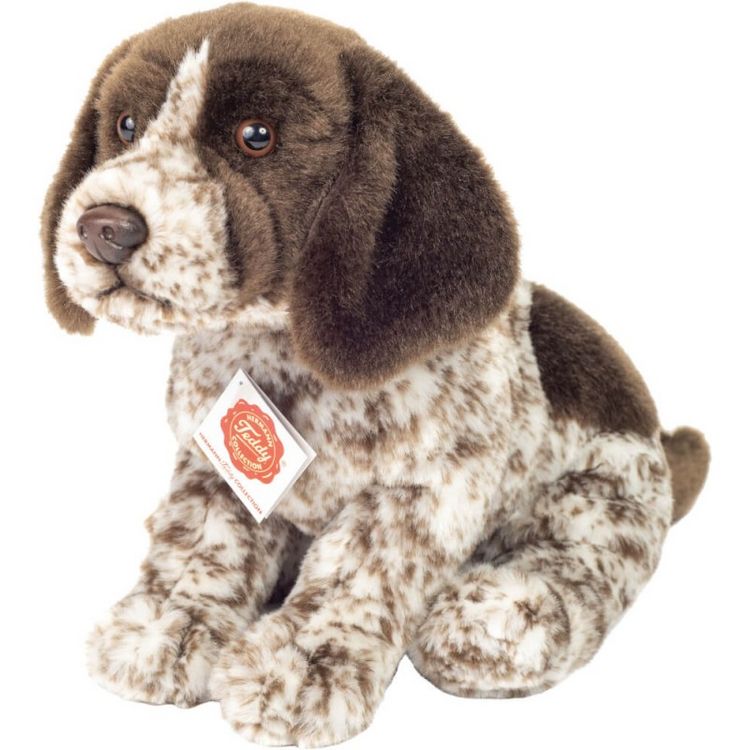 Produktbild: Teddy Hermann 91968 - Deutsch Drahthaar Welpe, 30 cm, Hund, Pl&uuml;schtier